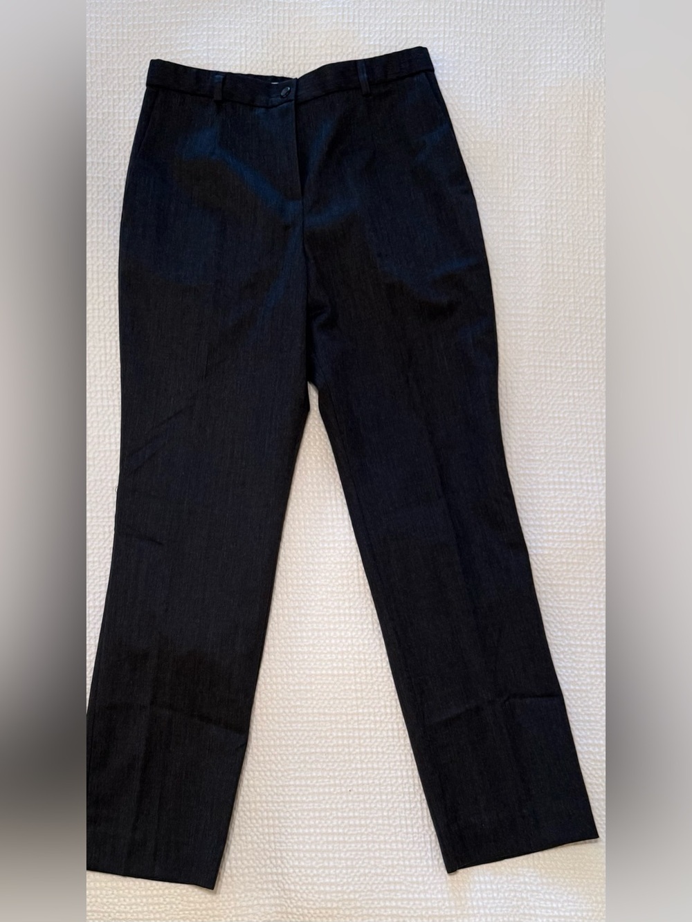 Pendleton | 100% Virgin Wool Trousers | Black Straight Leg | Size = 6P